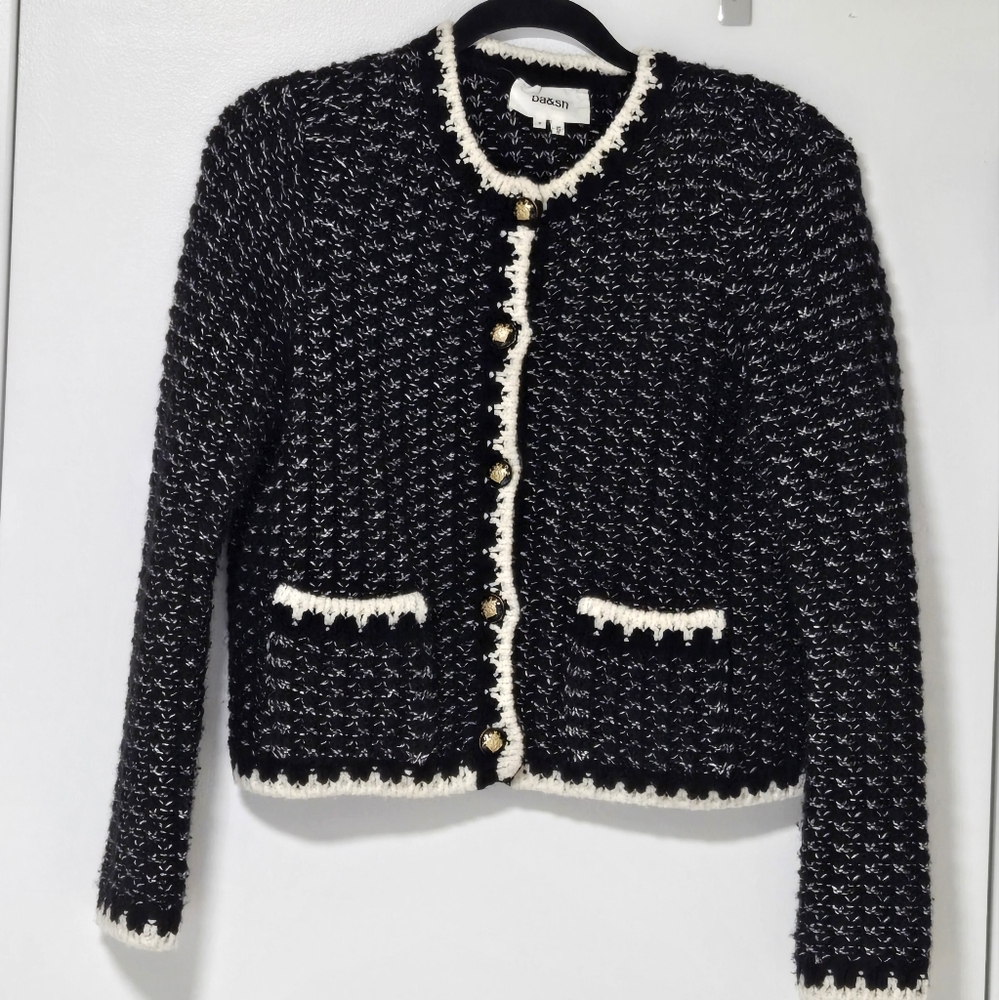 ba&sh Bill Cardigan sz 0 EU (xs in US)